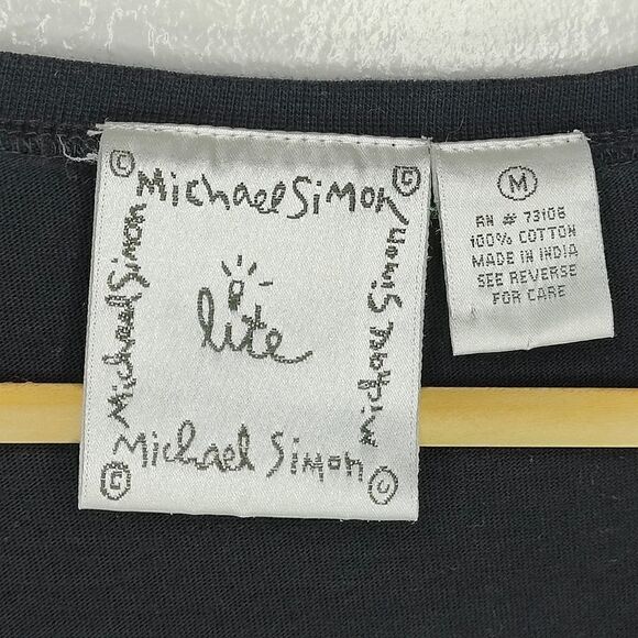 Michael Simon Vintage Flower Embroidered Dress - Picture 6 of 6